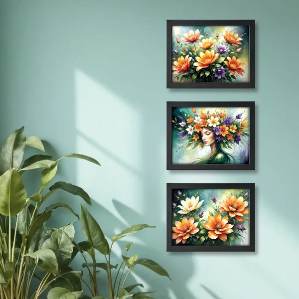 Flower_Wall_Décor_Paintings_(Set_of_3)