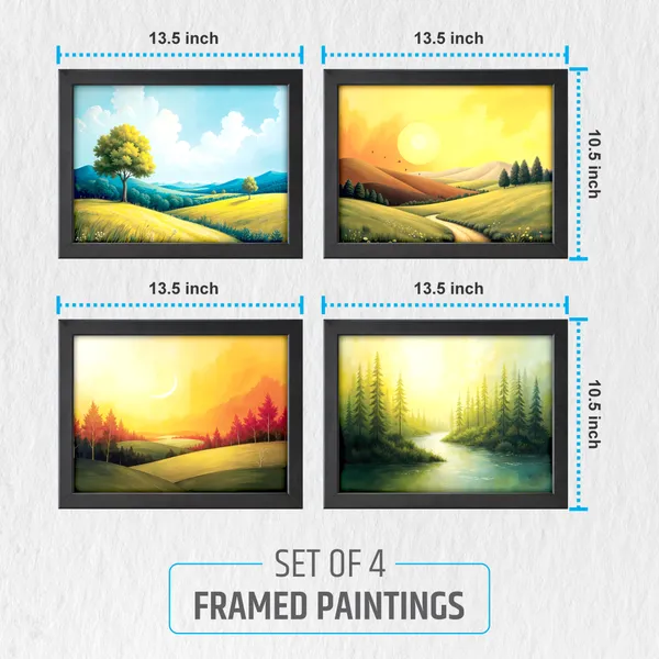 Golden_Horizons_Wall_Paintings_(_Set_of_4)
