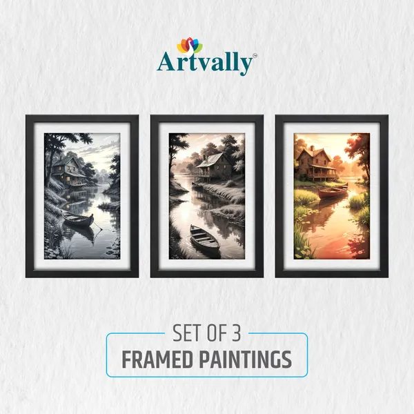 Golden_Hillside_Village_Wall_Decor_(_Set_of_3)