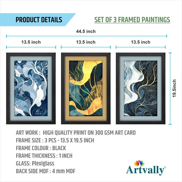Luxury_Wave_&_Leaf_Inspired_Abstract_Wall_Art_(Set_of_3)