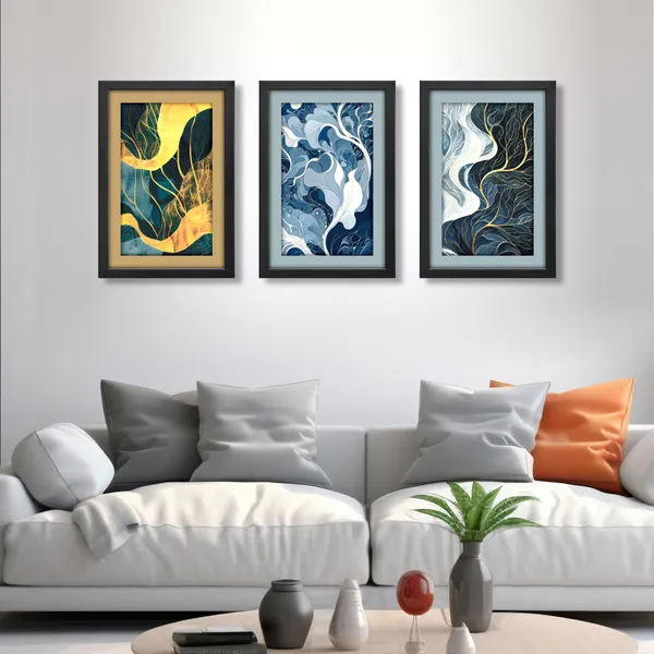 Luxury_Wave_&_Leaf_Inspired_Abstract_Wall_Art_(Set_of_3)