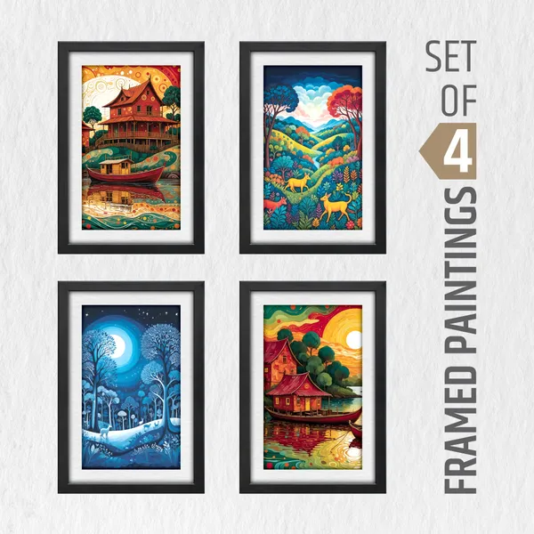 Modern_Nature_Landscape_Framed_Wall_Decor_(Set_of_4)