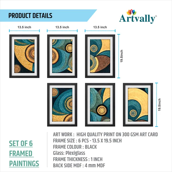 Premium_Contemporary_Wall_Decor_(_Set_of_6)