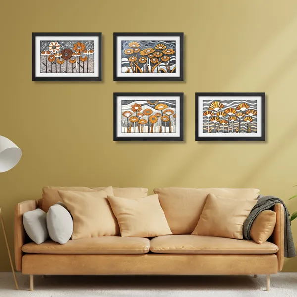 Abstract_Flower_Wall_Decor_for_Leving,_Bed,_Office_Room_(Set_of_4)