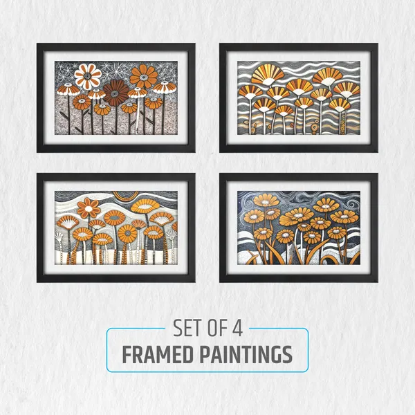 Abstract_Flower_Wall_Decor_for_Leving,_Bed,_Office_Room_(Set_of_4)