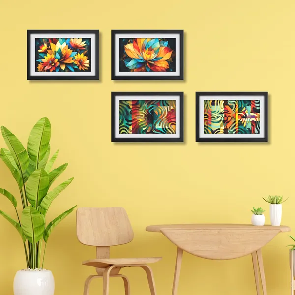 Abstract_Floral_Wall_Painting__(Set_of_4)