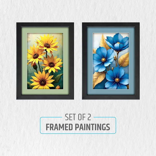 Flower_Modern_Art_Wall_Painting_(Set_of_2)