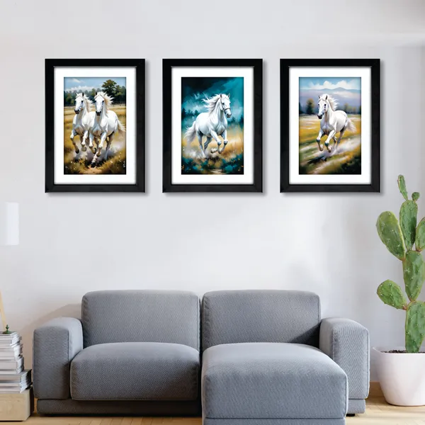 Horse_Painting_for_Wall_Decoration_(_Set_of_3)