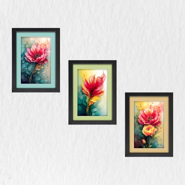 Modern_Floral_Art_Wall_Décor_Framed_Painting_(Set_of_3)