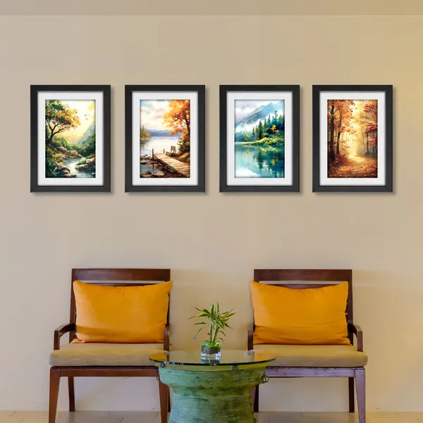 Forest_&_Lake_Landscape_Wall_Art_Set_(Set_of_4)