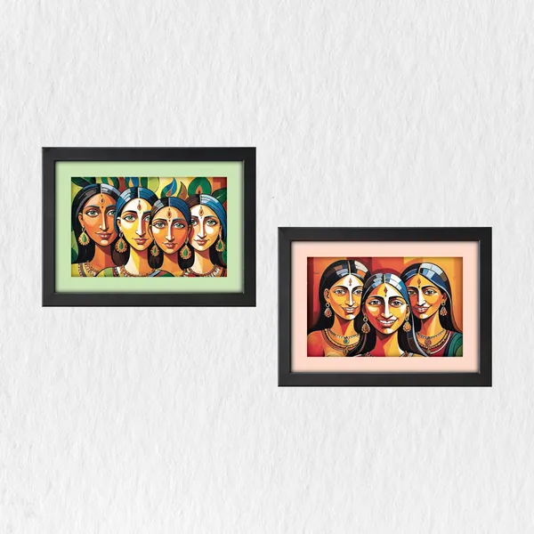 Women_Painting_for_Wall_Decoration_(Set_of_2)