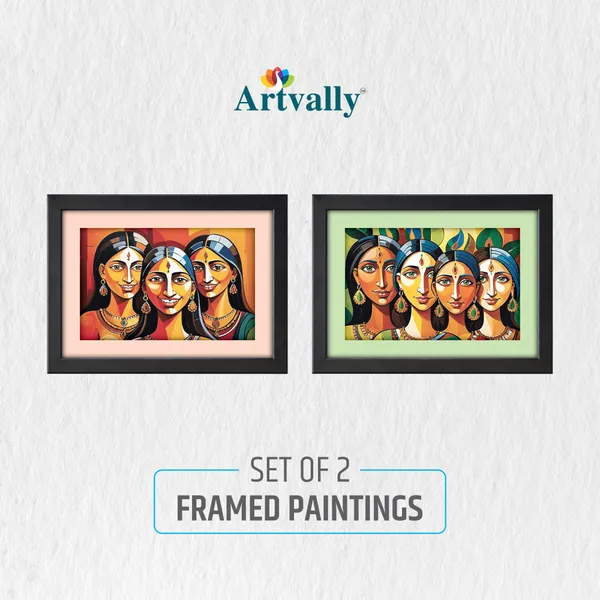 Women_Painting_for_Wall_Decoration_(Set_of_2)