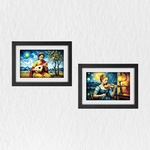 Music_Painting_for_Wall_Decoration,_Wall_Painting_(Set_of_2)
