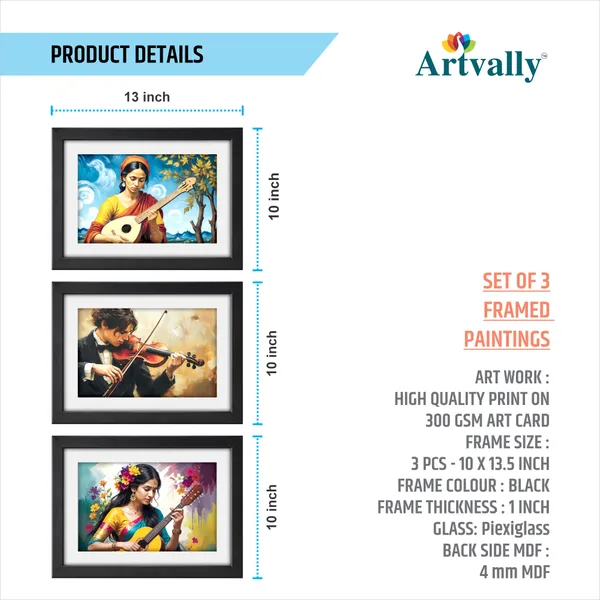 Music_Painting_for_Wall_Decoration,_Wall_Painting_(Set_of_3)