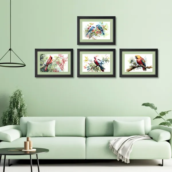 Birds_Wall_Décor_Paintings_(Set_of_4)