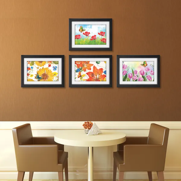 Butterfly_Flower_Wall_Painting_(Set_of_4)
