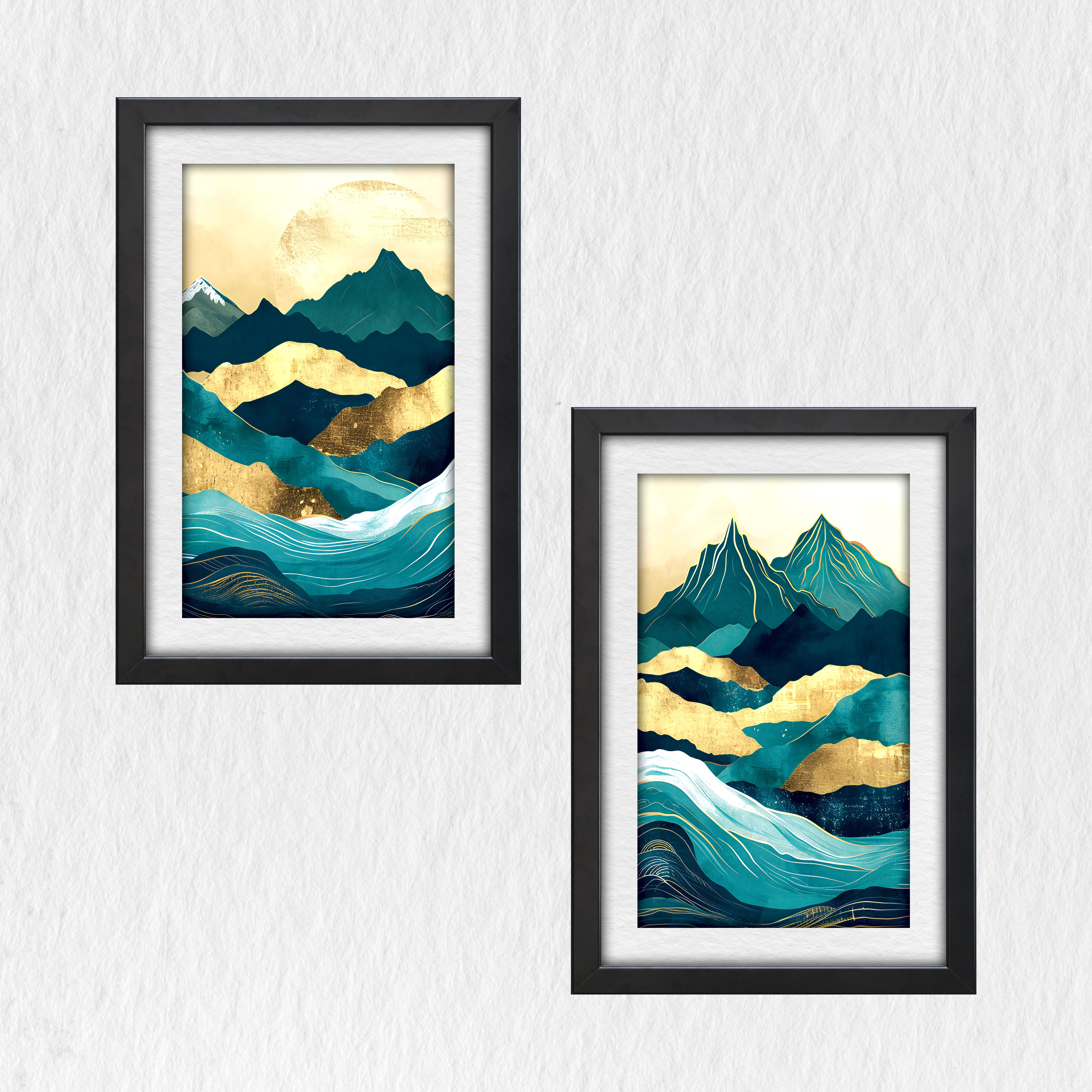 Golden_Mountain_Waves_Wall_Decor_(Set_of_2)