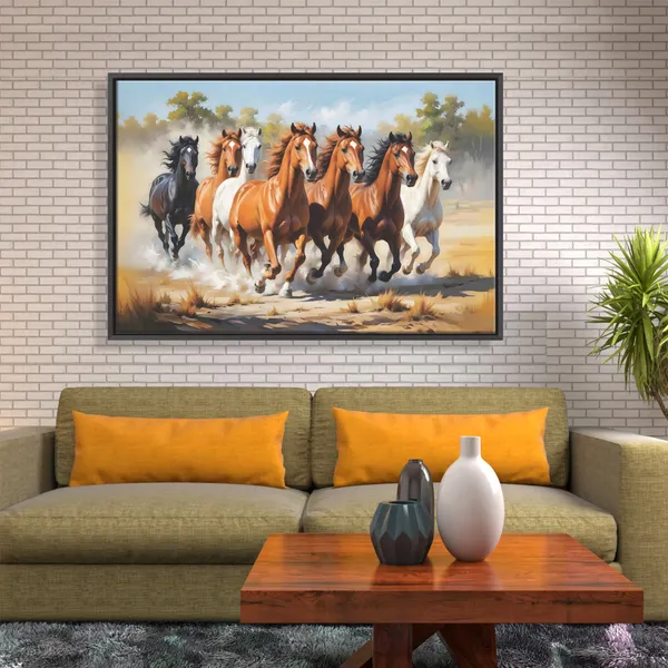Majestic_Running_Seven_Horses_Canvas_Painting