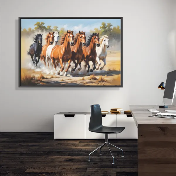 Majestic_Running_Seven_Horses_Canvas_Painting