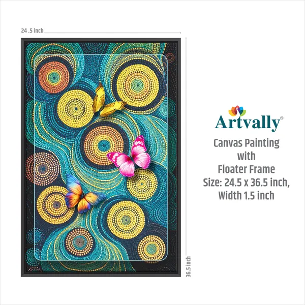 Decorative_Butterfly_Mandala_Canvas_Painting