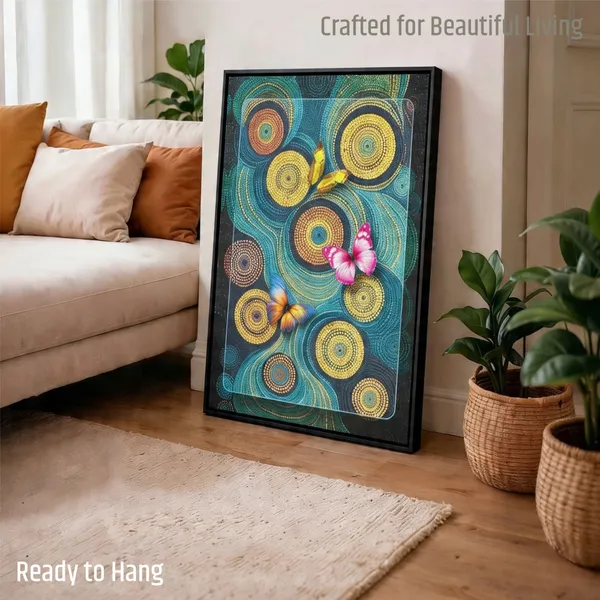 Decorative_Butterfly_Mandala_Canvas_Painting