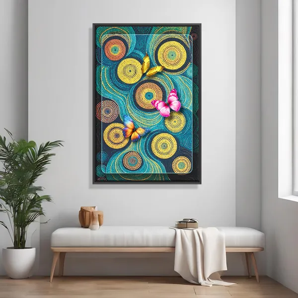 Decorative_Butterfly_Mandala_Canvas_Painting