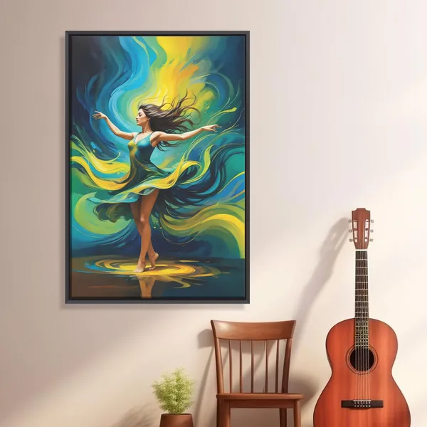 Dancing_Woman_Abstract_Canvas_Wall_Painting