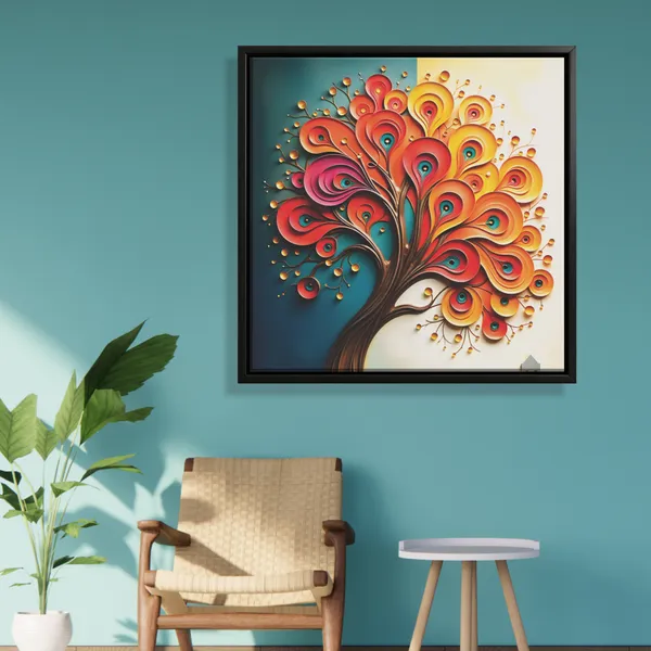 Peacock_Tree_of_Life_Abstract_Canvas_Wall_Painting