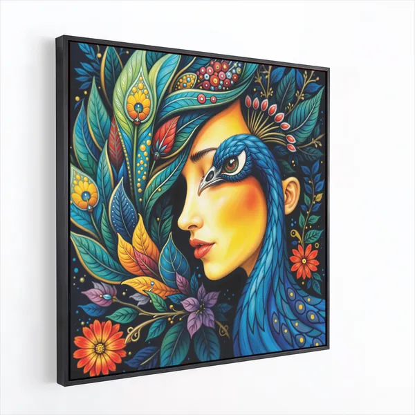 Mystic_Peacock_Queen_Wall_Decor_Canvas_Painting