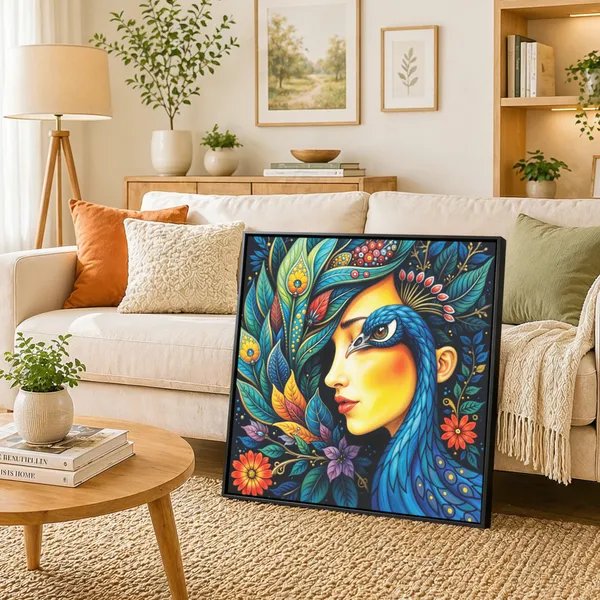 Mystic_Peacock_Queen_Wall_Decor_Canvas_Painting