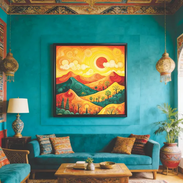 Golden_Sunset_Mountain_Canvas_Painting_Wall_Decor
