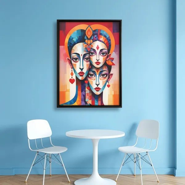 Divine_Harmony_Abstract_Indian_Faces_Canvas_Wall_Art