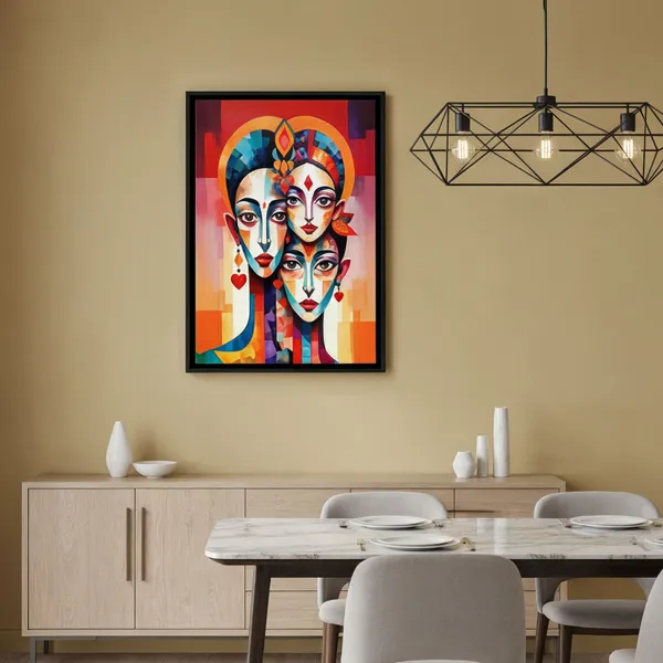 Divine_Harmony_Abstract_Indian_Faces_Canvas_Wall_Art