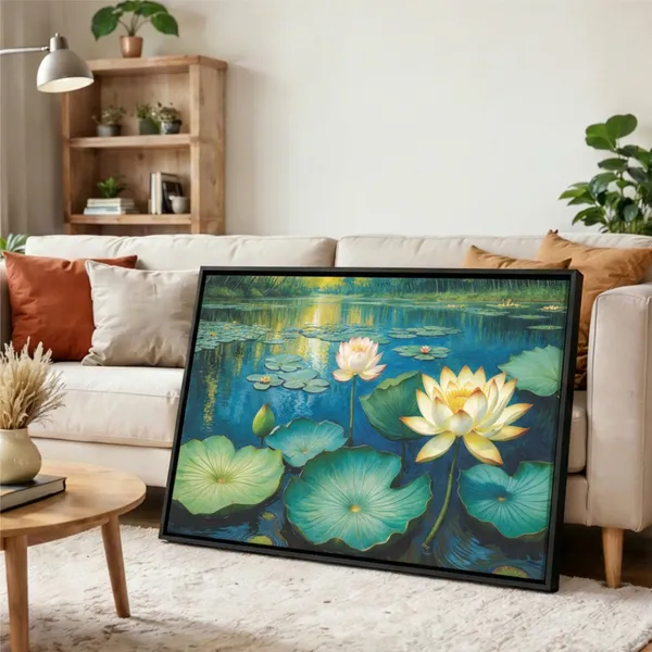 Peaceful_Lotus_Lake_Canvas_Painting