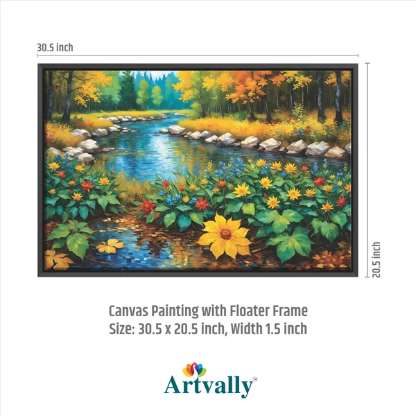 Floral_Forest_Canvas_Painting