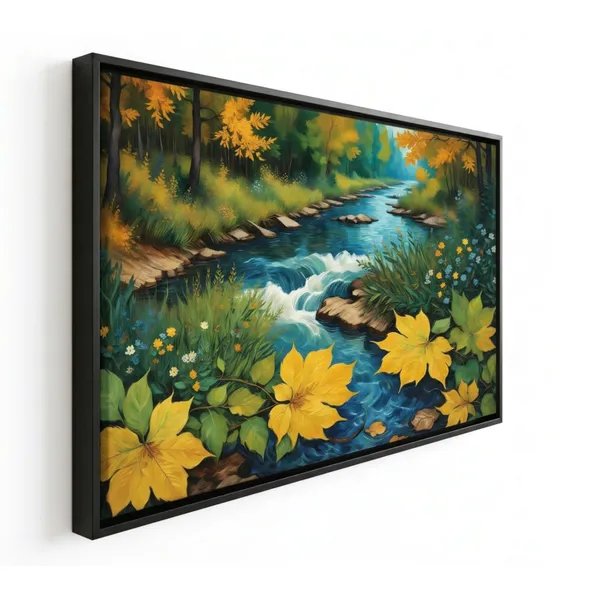 River_Landscape_Canvas_Wall_Painting