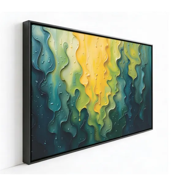 Abstract_Teal_&_Golden_Flow_Canvas_Painting