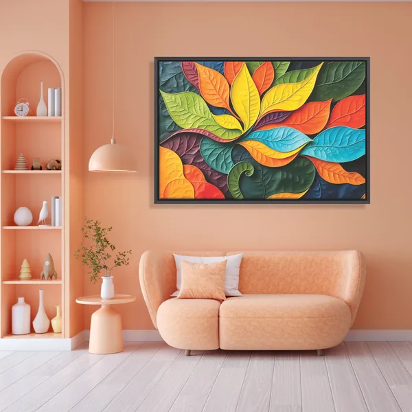Multicolor_Botanical_Abstract_Canvas_Painting