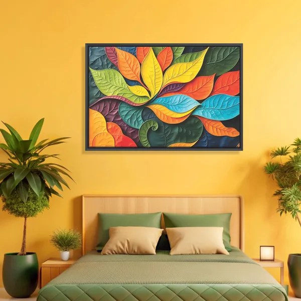 Multicolor_Botanical_Abstract_Canvas_Painting