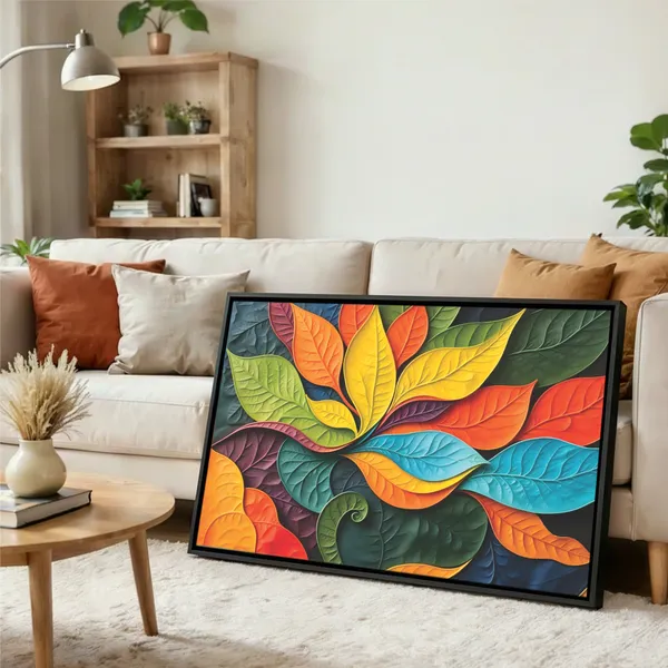 Multicolor_Botanical_Abstract_Canvas_Painting