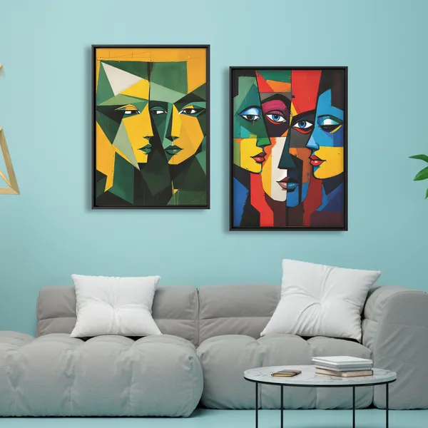 Contemporary_Abstract_Faces_Portrait_Canvas_Wall_Painting