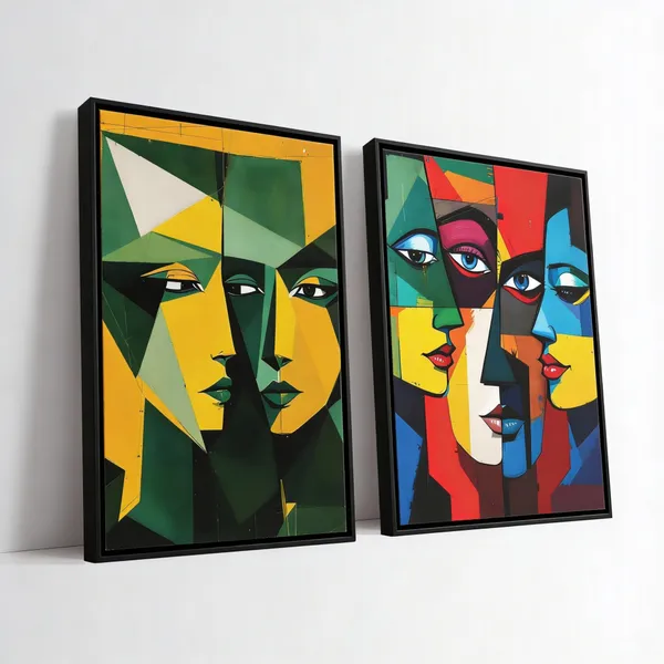 Contemporary_Abstract_Faces_Portrait_Canvas_Wall_Painting
