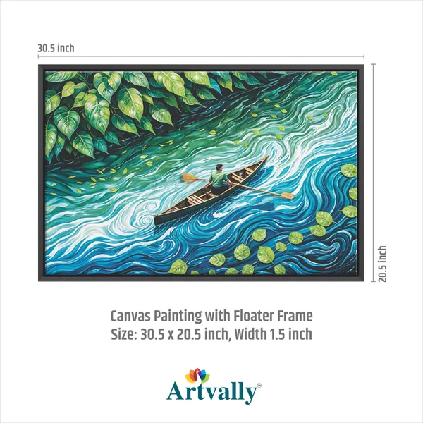 Blue_Water_River_Landscape_Canvas_Painting