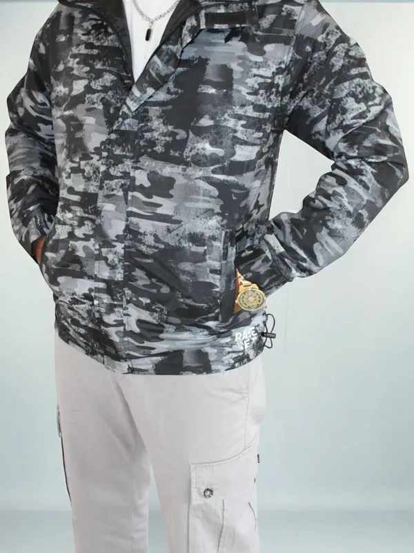 Grey_Camouflage_Polyester_Hooded_Jacket_For_Men