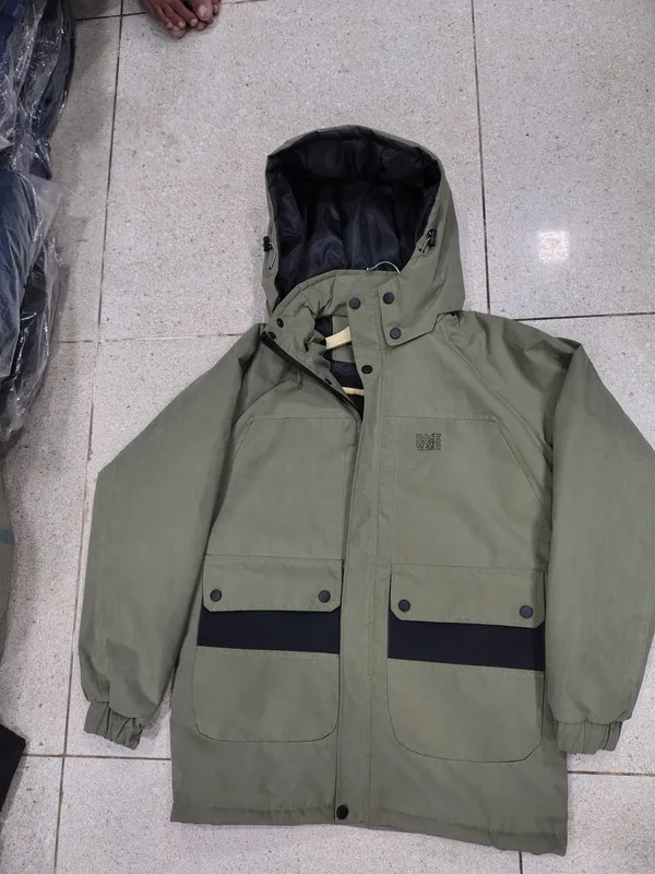 Olive_Polyester_Hooded_Utility_Jacket_For_Men