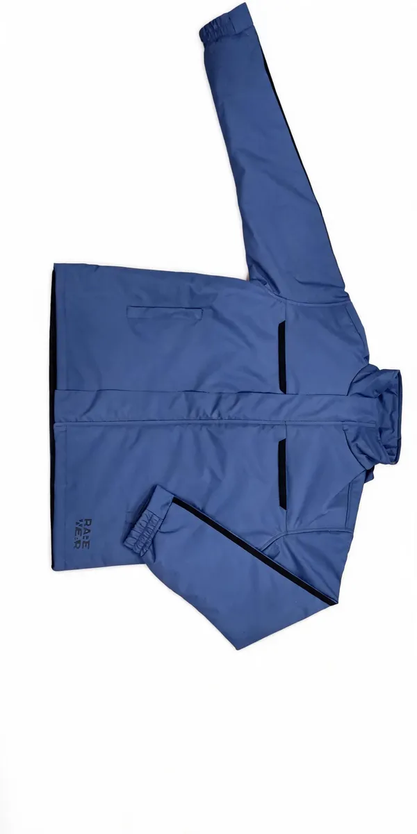 Blue_Polyester_Stand_Collar_Jacket_For_Men