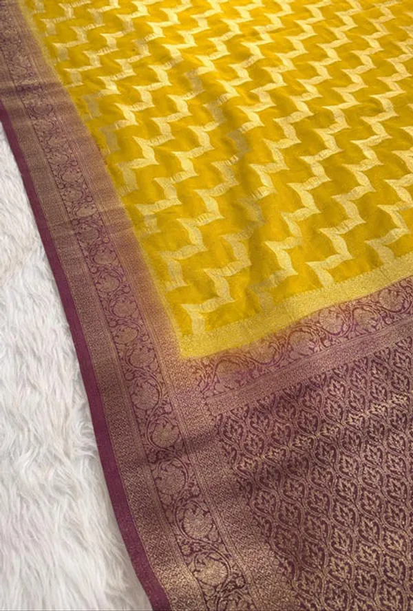 Green_Leheriya_Georgette_Banarasi_Saree