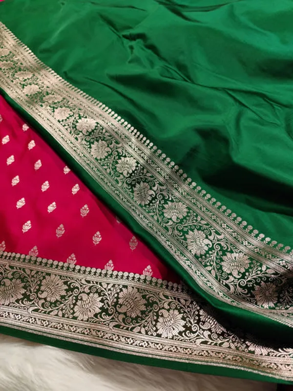 Rani_Pink_Mashru_Banarasi_Saree
