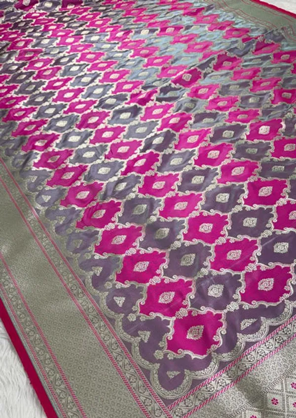 Pink_Rangkat_Mashru_Banarasi_Saree
