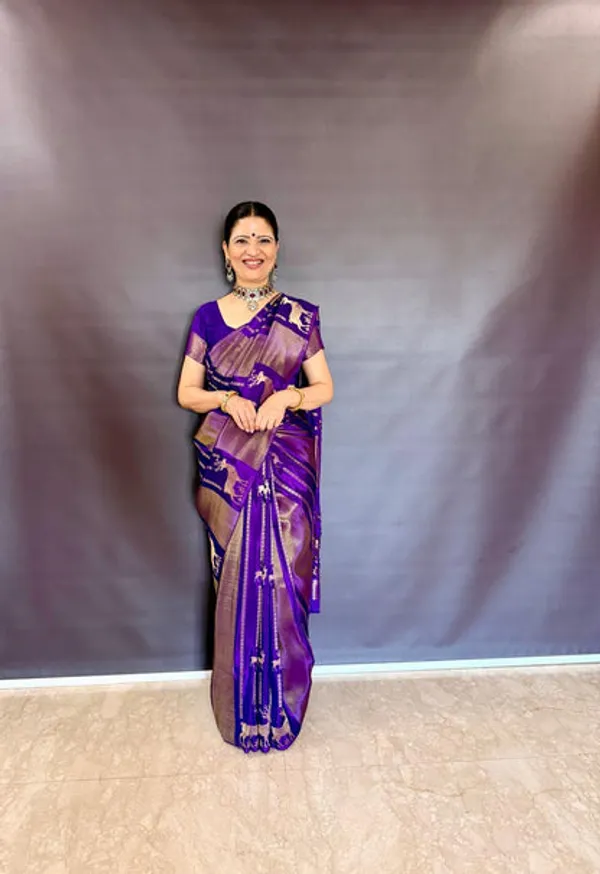 Purple_Crepe_Tissue_Banarasi_Saree